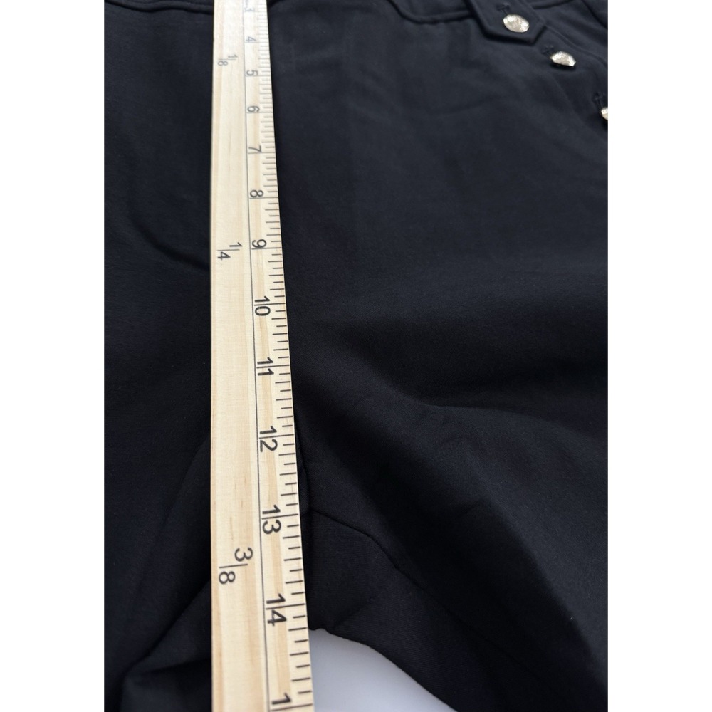 Quince Women Ultra-Stretch Ponte Straight Leg Mariner Pants Black Size XL NWT - Picture 5 of 12